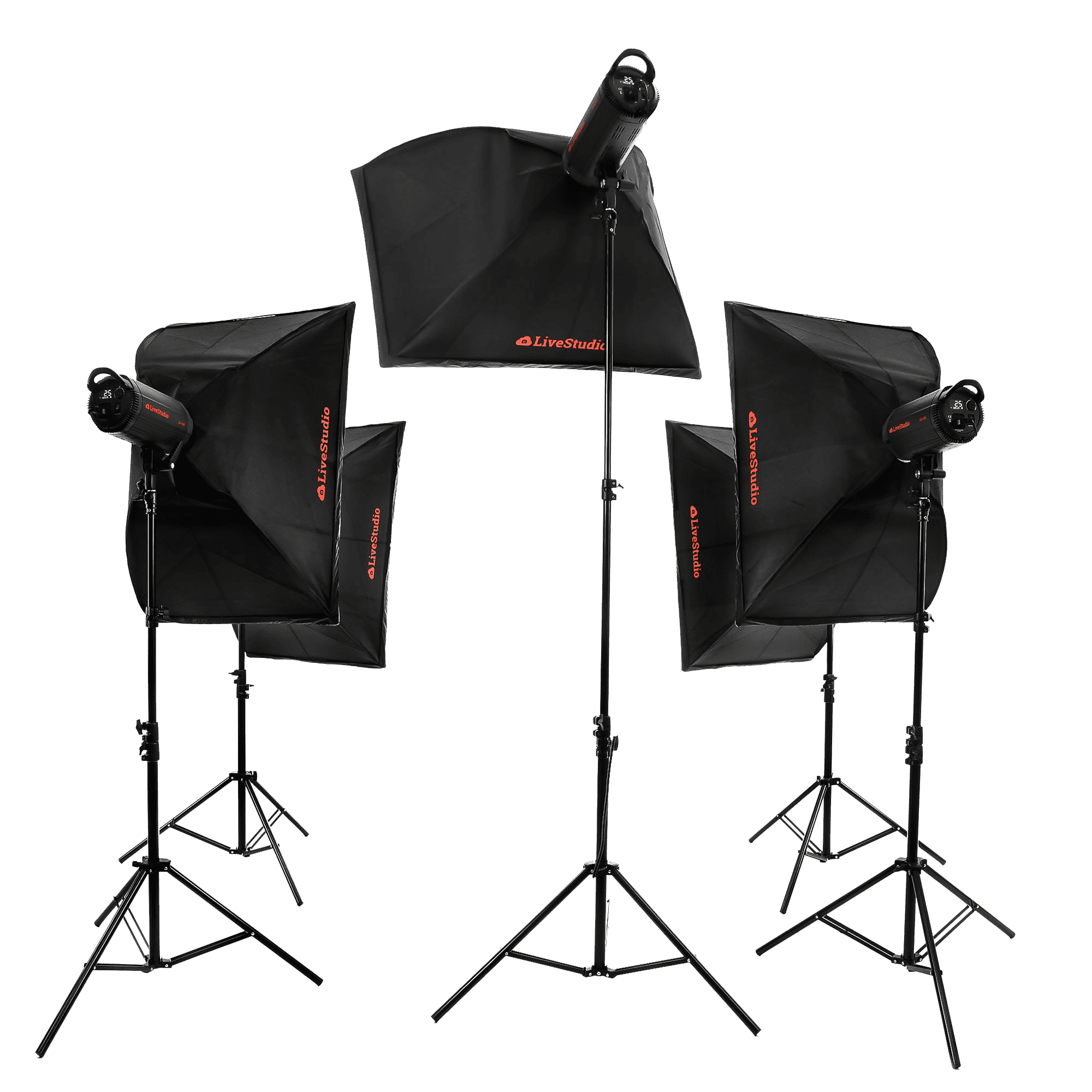 Ortery LiveStudio -5 light product photography kit and software