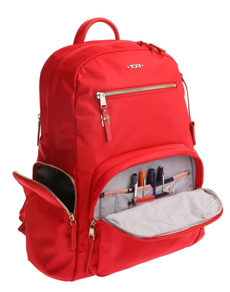 Ortery product photography solutions example on pure white - Tumi Bag